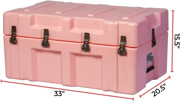 DormCo The Iron Brick® Trunk - Strongest USA Made Trunk - Rose Quartz - Image 4