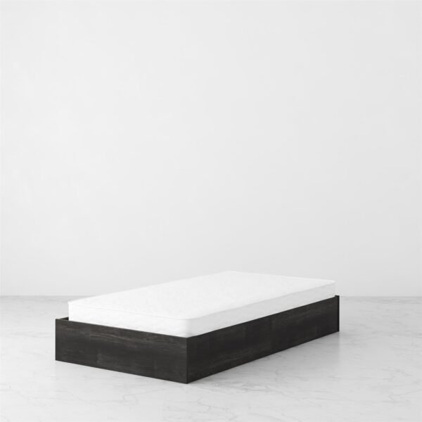 Signature Sleep Magnus Platform Bed Frame and Mattress Set, Twin, Black Oak - Image 15