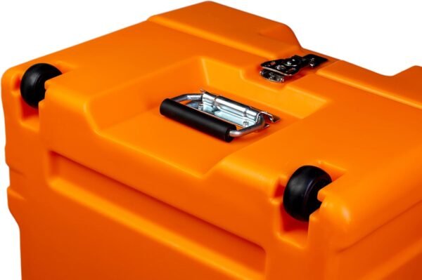 DormCo The Iron Brick® Trunk - Strongest USA Made Trunk - Orange - Image 7