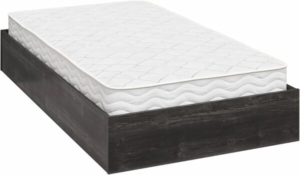 Signature Sleep Magnus Platform Bed Frame and Mattress Set, Twin, Black Oak - Image 18