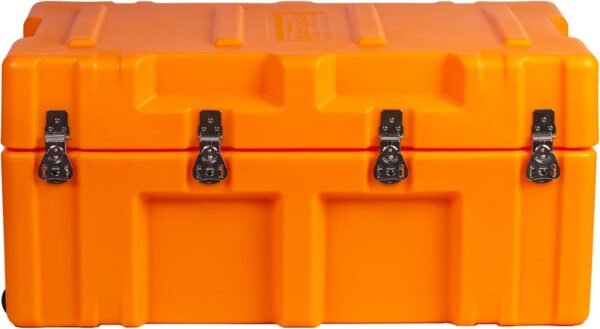 DormCo The Iron Brick® Trunk - Strongest USA Made Trunk - Orange