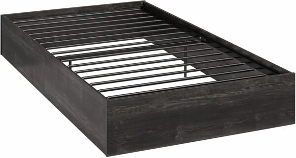 Signature Sleep Magnus Platform Bed Frame and Mattress Set, Twin, Black Oak - Image 19