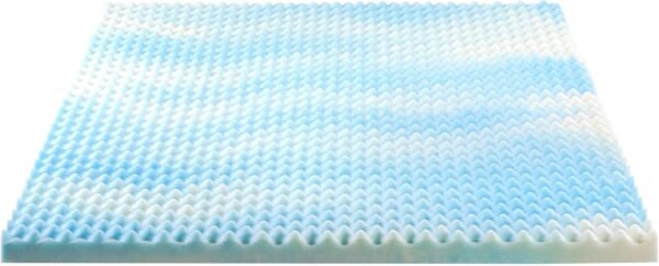 ZINUS 2 Inch Swirl Gel Cooling Memory Foam Mattress Topper, Smaller, More Convenient WonderBox Packaging, Cooling, Airflow Design, CertiPUR-US Certified, Twin XL - Image 13