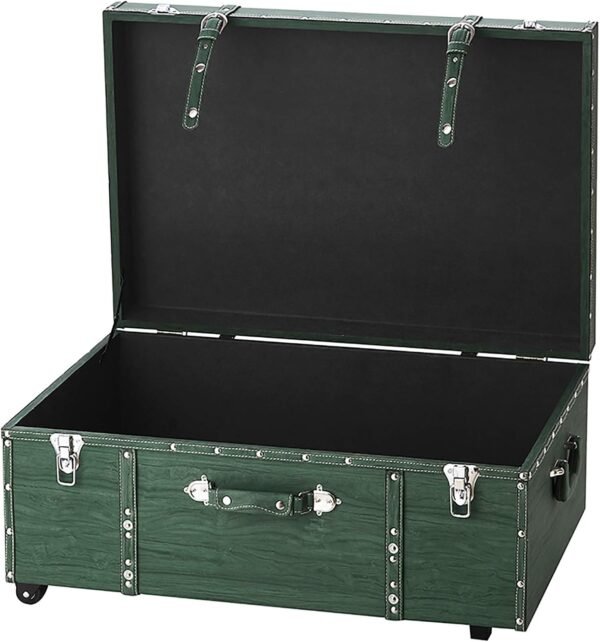 DormCo Texture® Brand Trunk - Marble Green 29"L x 20"W x 14"H - Image 2