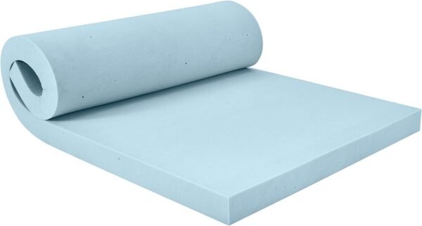 Sealy TrueForm 3" Memory Foam Mattress Topper, Twin XL Blue - Image 3