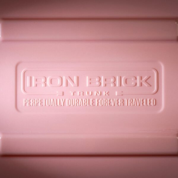 DormCo The Iron Brick® Trunk - Strongest USA Made Trunk - Rose Quartz - Image 9