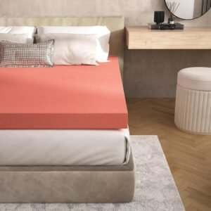 3 Inch Twin XL Mattress Topper in a Box, Bed Topper Twin XL, CertiPUR-US Certified Mattress Pad