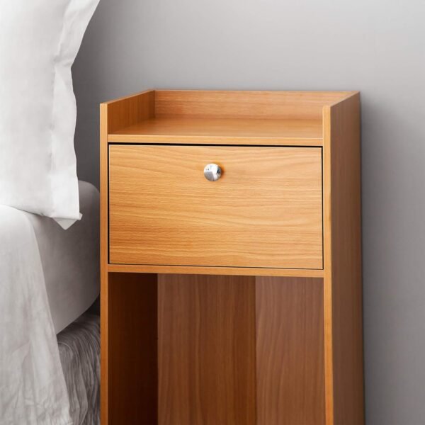 DormCo Yak About It Extra Tall Bookcase Table - Beech - Image 3
