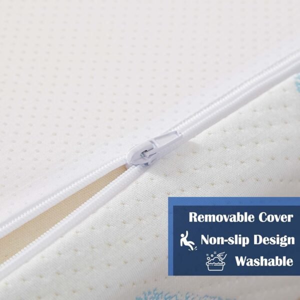 5 Inch Twin Memory Foam Mattress in a Box, Whales Pattern Medium Feel, CertiPUR-US - Image 4