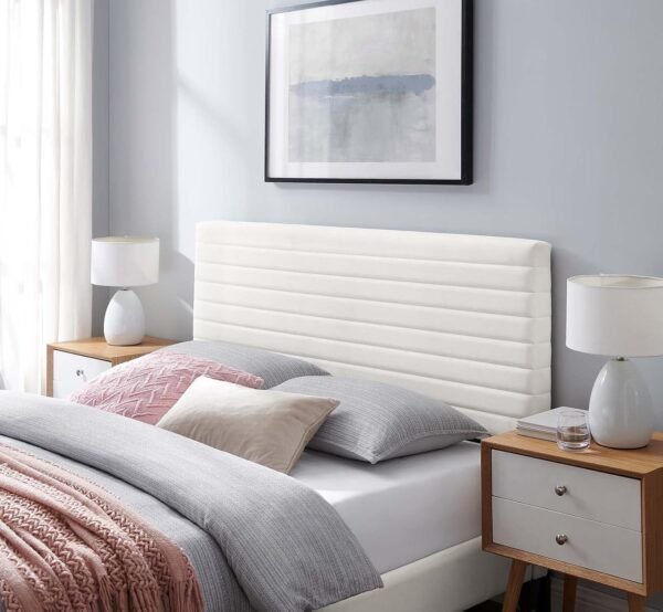 Modway MOD-7024-WHI Tranquil Full/Queen Headboard, White - Image 2