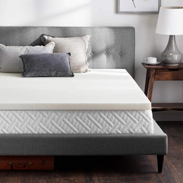 WEEKENDER Mattress Topper, Twin XL, 2 Inch, Ventilated Memory Foam - Ventilated Design - Relieves Pressure - Image 6
