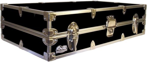 C&N Footlockers College Dorm Room Under Bed - The Slim Lockable Trunk - 32 x 18 x 8.25 Inches (With Cable Lock) - Image 7