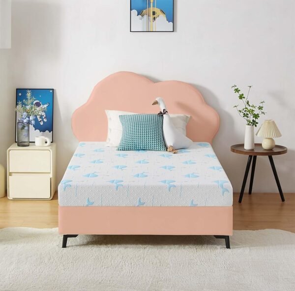 5 Inch Twin Memory Foam Mattress in a Box, Whales Pattern Medium Feel, CertiPUR-US - Image 5