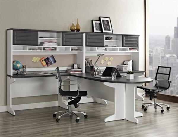 Ameriwood Home Pursuit Hutch, Gray - Image 7