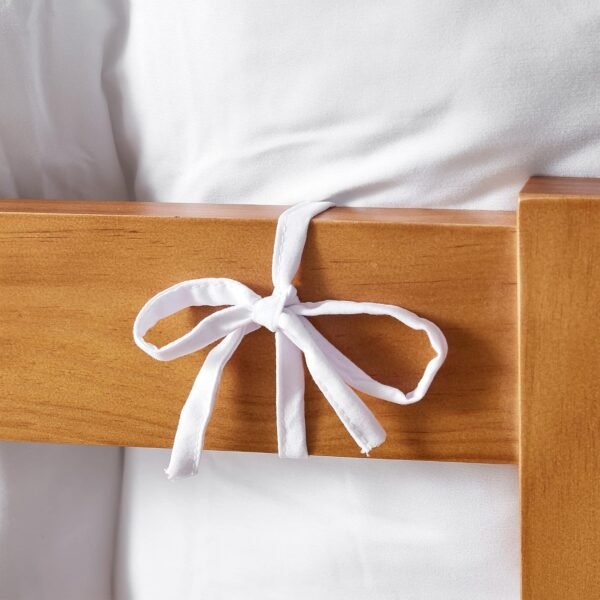 DormCo Rainha - Puffy Tufted College Headboard - White - Image 4
