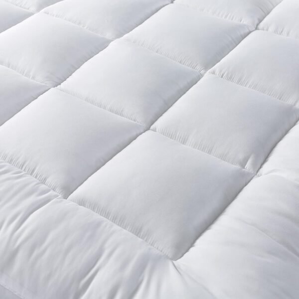 Mattress Topper King Size Pillowtop Mattress Cover Cooling Mattress Pad 2 Inch Thick - Image 4