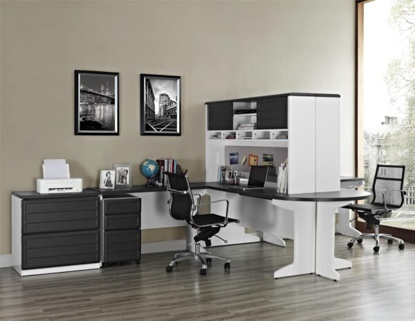 Ameriwood Home Pursuit Hutch, Gray - Image 6