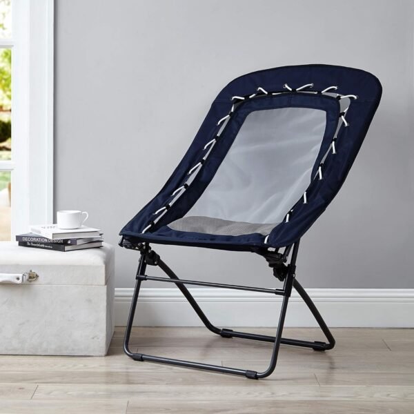 DormCo Bungee Mesh Lounger Chair - Nightfall Navy - Image 3
