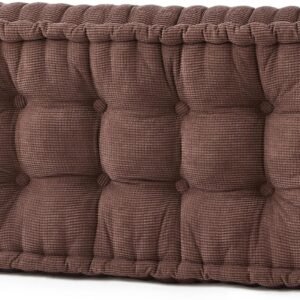 Rainha – Ultra Thick Tufted College Headboard – Dark Brown