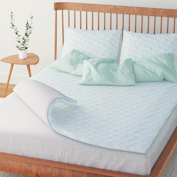 1.5-inch Mattress Topper - Twin XL Size Memory Foam Mattress Topper - Balanced Support Mattress Topper for Back Discomfort 80 x 38 x 1.5 inches - Image 2