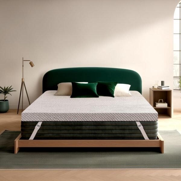 SyMax Twin XL Memory Foam Mattress Topper 3 Inch Cooling Gel Mattress Topper Memory Foam Pad Soft for Pressure Relief Sofa Bed Mattress Topper with Cover Twin XL Size - Image 7