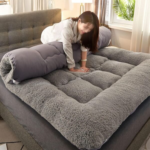 Foldable Floor Mattress, Double Single Japanese Futons, Roll Mat Foldable Queen Mattress, for Home Camping Couch, 120*200cm