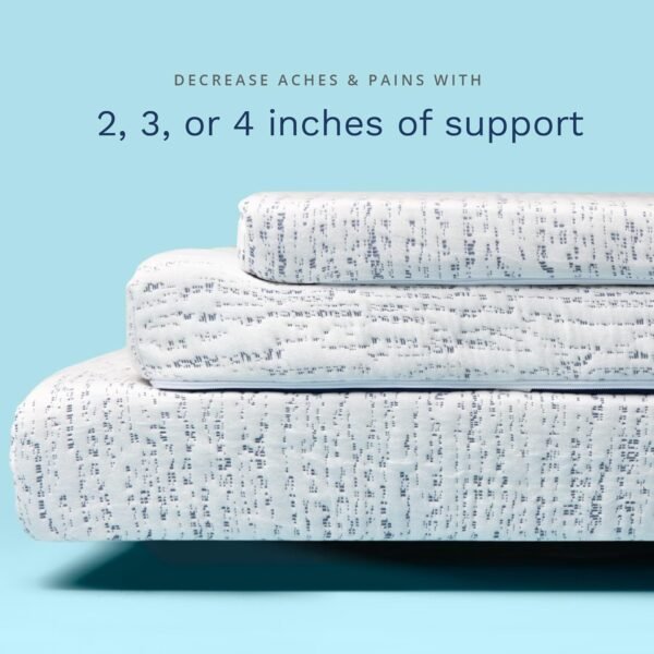 ViscoSoft 3 Inch Memory Foam Mattress Topper Full XL - Select High Density Ventilated Extra Long Mattress Pad - Premium Removable Rayon Cover - Image 5