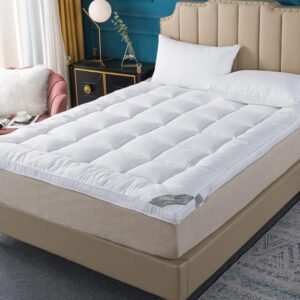 Mattress Topper King Size Pillowtop Mattress Cover Cooling Mattress Pad 2 Inch Thick