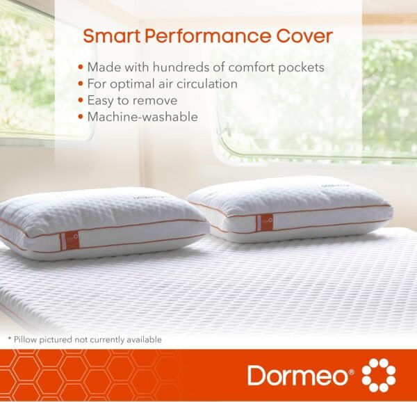 Dormeo RV Short King Mattress Topper - Relieving Octaspring Technology Mattress Topper - Cooling Mattress Topper - 3 inch Mattress Topper King - RV Short King Mattress Pad - Image 6