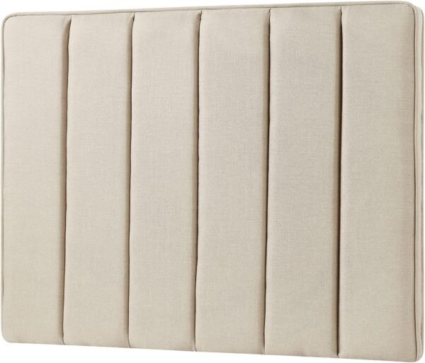 Tavira Allure® College Dorm Headboard - Broad Panel - Linen Beige
