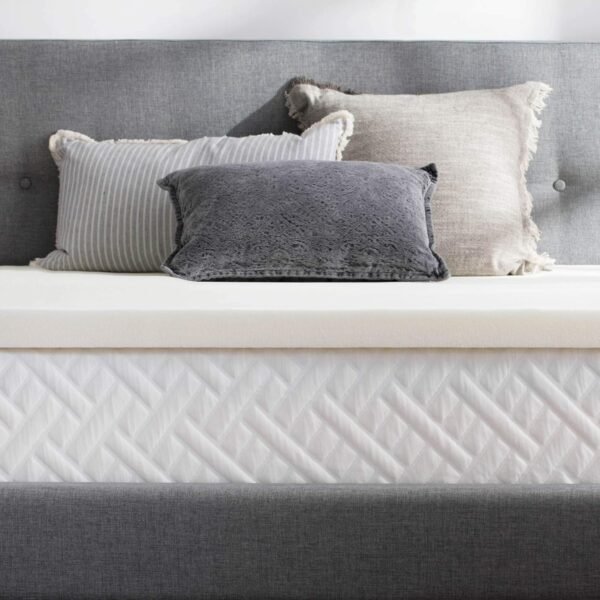 WEEKENDER Mattress Topper, Twin XL, 2 Inch, Ventilated Memory Foam - Ventilated Design - Relieves Pressure - Image 3