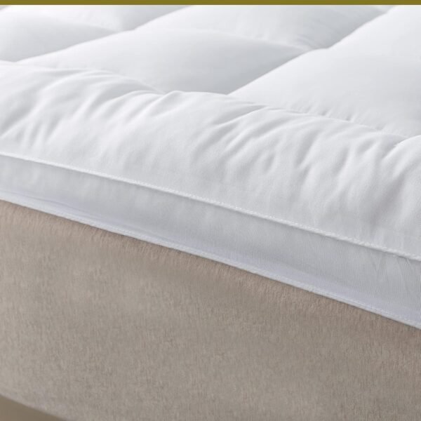 Mattress Topper King Size Pillowtop Mattress Cover Cooling Mattress Pad 2 Inch Thick - Image 3