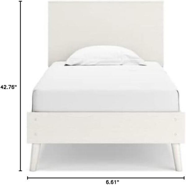 Signature Design by Ashley Aprilyn Twin Bookcase Headboard, Whitewash - Image 3