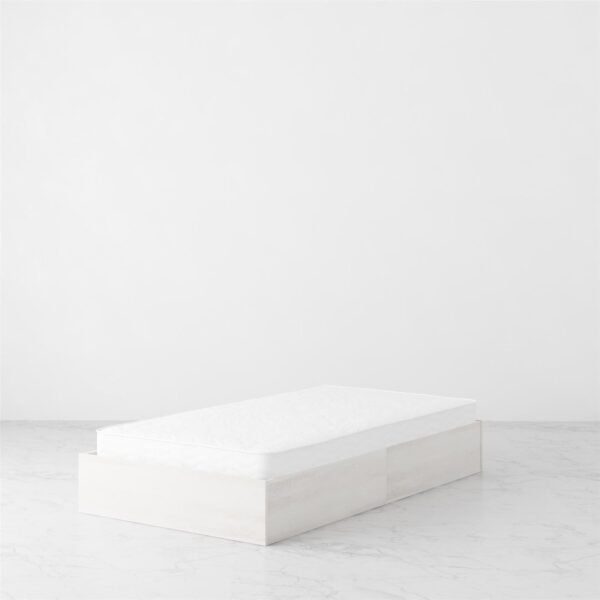 Signature Sleep Magnus Platform Bed Frame and Mattress Set, Twin, Ivory Oak - Image 12
