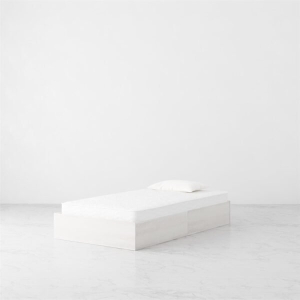 Signature Sleep Magnus Platform Bed Frame and Mattress Set, Twin, Ivory Oak - Image 11