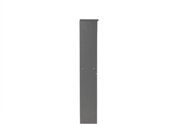 AFI Newport Twin Size Bookcase Headboard with Attachable Charger in Grey - Image 6