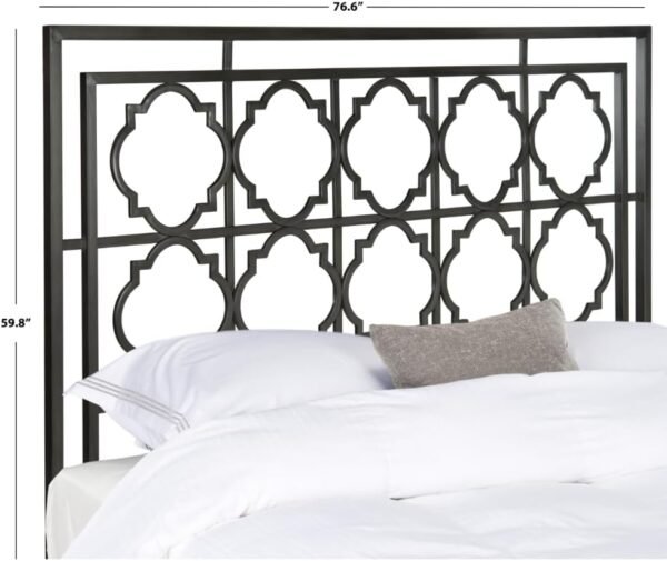 Safavieh Home Collection Silva Antique Iron Headboard, Twin - Image 9