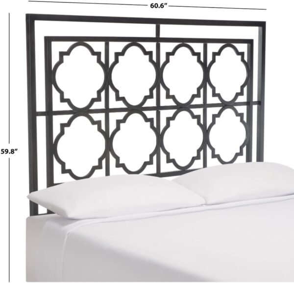 Safavieh Home Collection Silva Antique Iron Headboard, Twin - Image 8
