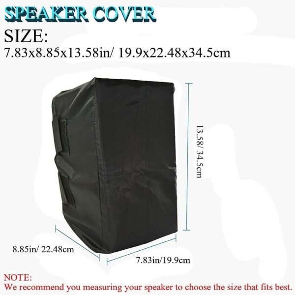 Wall Mountable Outdoor Indoor 1 Pcs Speakers Covers Heavy Duty Weatherproof Waterproof Patio Bluetooth Mini Box Speakers Stand Cover - Image 3