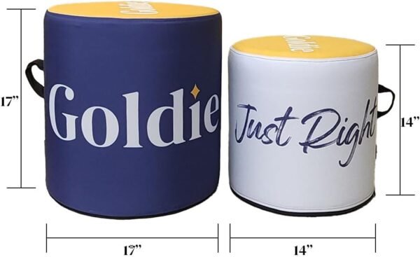 Goldie University of Notre Dame Fighting Irish Ottoman for College Fans - Image 5