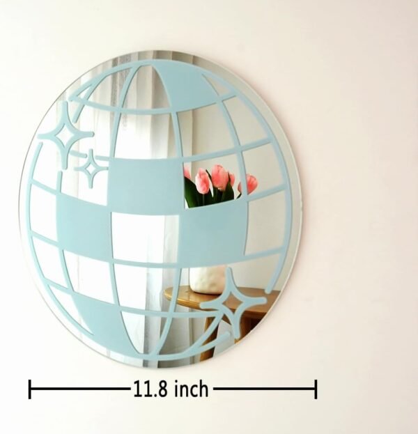 Cute Room Decor Teen Girl Room Decor Preppy Room Decor for Teen Girls Room Decor Aesthetic Bedroom Decor Aesthetic Disco Ball Decor Acrylic Mirror - Image 2