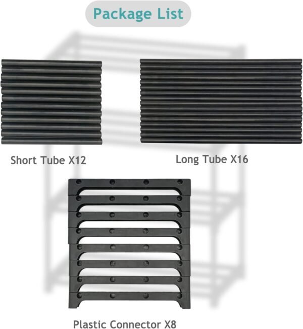 4 Tier Small Shoe Rack, Narrow Stackable Shoe Shelf for Kids Toddler Adult, Lightweight Shoe Rack Stand for Closet Dorm Storage Organizer, Front Door Entrance, Entryway - Image 7