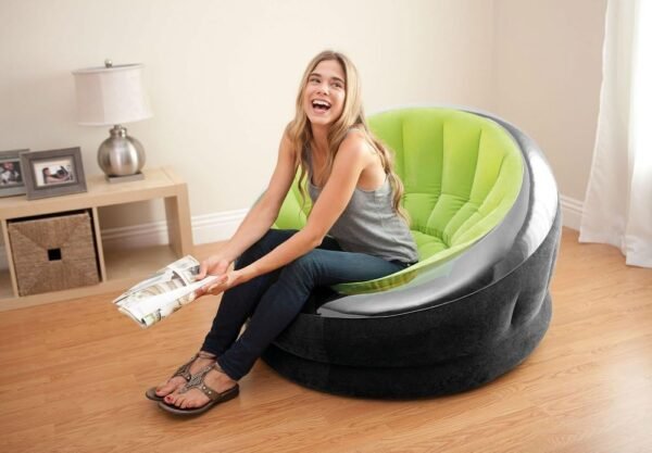 Intex Inflatable Lime Green Empire Chair 68582EP - Image 2