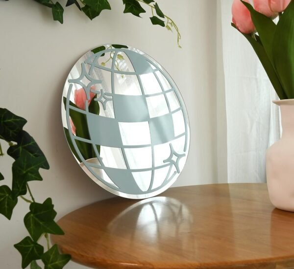 Cute Room Decor Teen Girl Room Decor Preppy Room Decor for Teen Girls Room Decor Aesthetic Bedroom Decor Aesthetic Disco Ball Decor Acrylic Mirror - Image 3