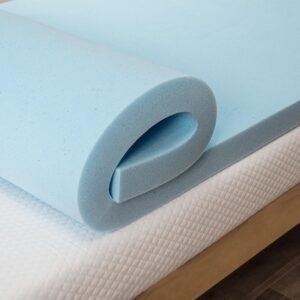 Twin Mattress Topper, Plush Gel Memory Foam, 3 inches, CertiPUR-US Certified