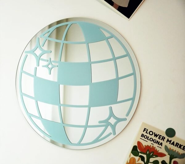 Cute Room Decor Teen Girl Room Decor Preppy Room Decor for Teen Girls Room Decor Aesthetic Bedroom Decor Aesthetic Disco Ball Decor Acrylic Mirror