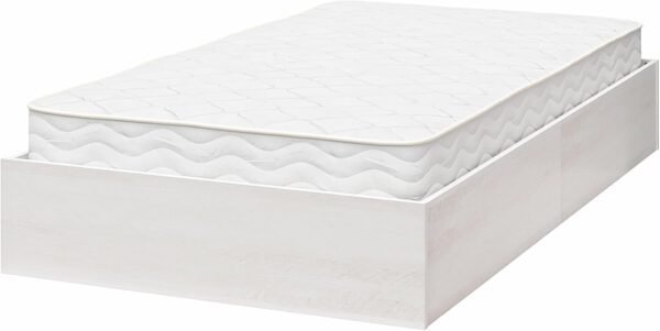 Signature Sleep Magnus Platform Bed Frame and Mattress Set, Twin, Ivory Oak - Image 18