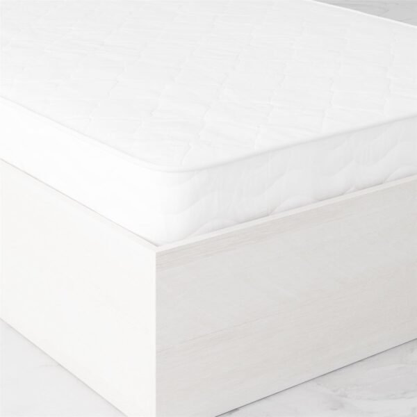 Signature Sleep Magnus Platform Bed Frame and Mattress Set, Twin, Ivory Oak - Image 14