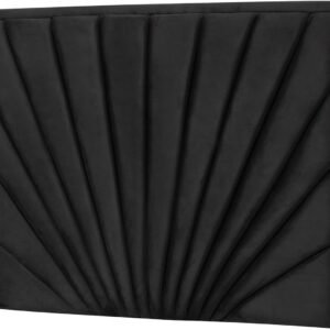 Tavira Allure® College Dorm Headboard – Sunrise Panel – Velvety Black
