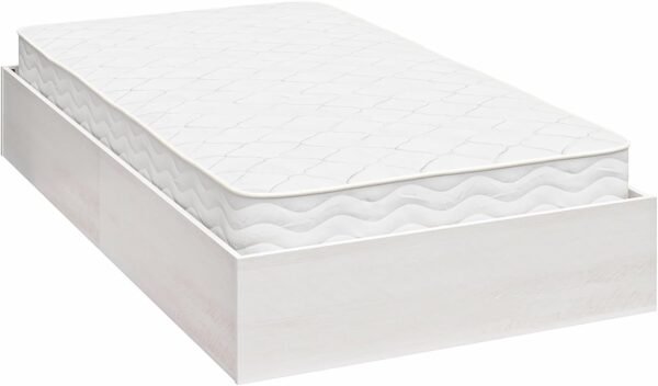 Signature Sleep Magnus Platform Bed Frame and Mattress Set, Twin, Ivory Oak - Image 16